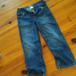 Boys jeans like new condition size 16